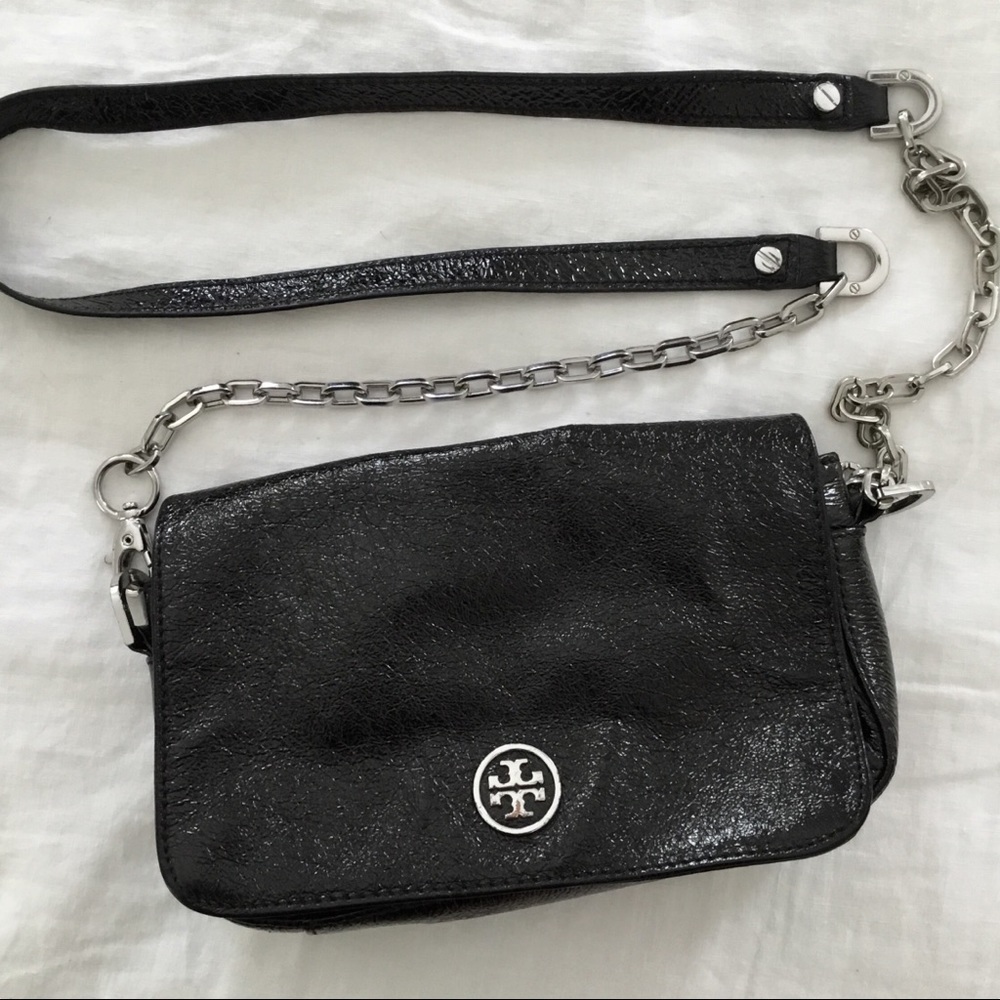 Tory Burch Black Chain Mini Bag